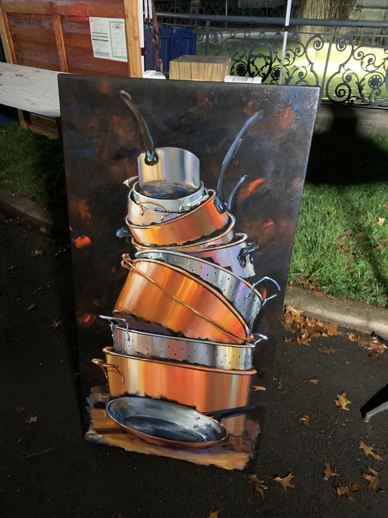 St. James Art Show kitchen cookware