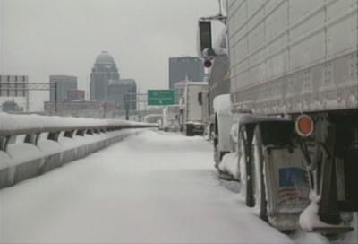Record snowfall and sub-zero temperatures brought Louisville to a half 25 years ago