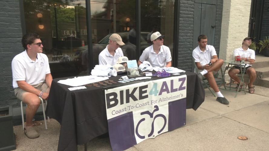 Bike4Alz team stops in Louisville 7-11-25
