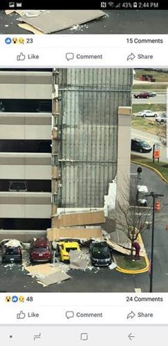 STORMS 3-14-19 - NORTON WOMEN'S PARKING GARAGE  1 - COURTESY FAYE CRAFT.jpg