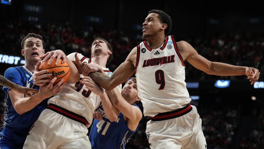 NCAA Creighton Louisville Basketball