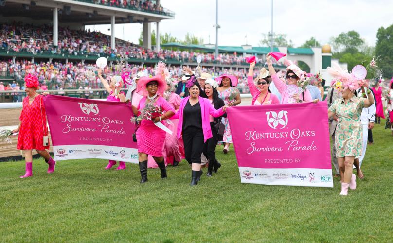 Survivors Parade starts on Oaks DAY.JPG