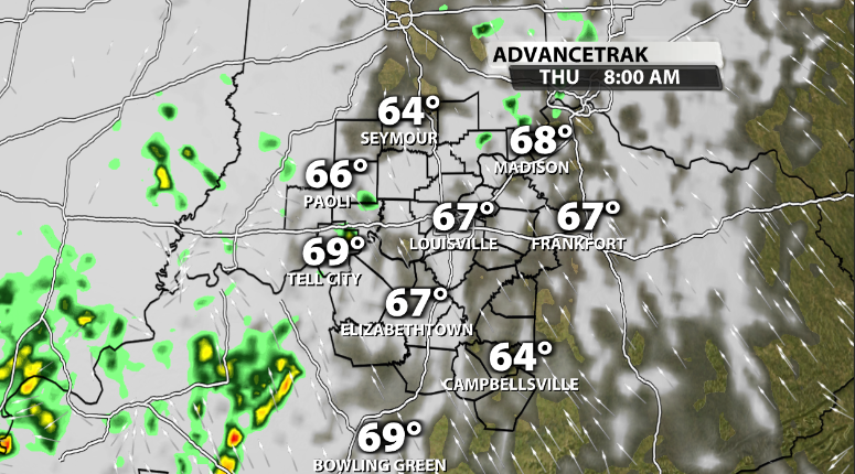 Rain And Cooler Weather Aiming For Our Area | Weather Blog | Wdrb.com