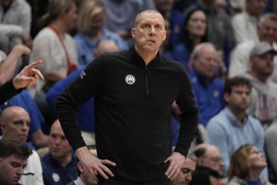 Mark Pope BYU Kansas Basketball (AP)