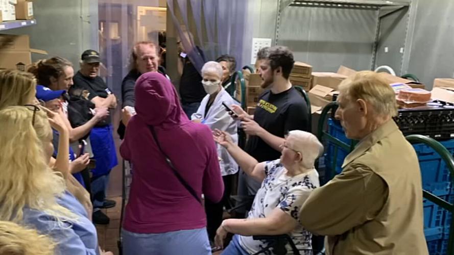 Shoppers at east Louisville Kroger during tornado warning 4-5-23 (3).jpeg