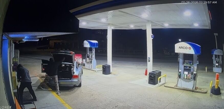 Two men steal ATM from ARCO gas station in French Lick