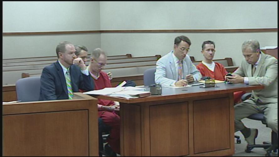 Jeffrey Mundt and Joseph Banis in court