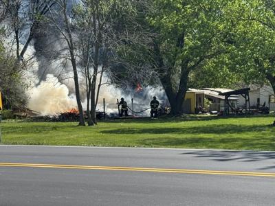 Carr Circle fire