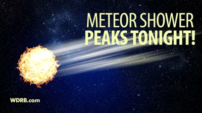 Perseids Peak TONIGHT