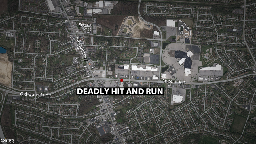 Map of fatal crash on Outer Loop