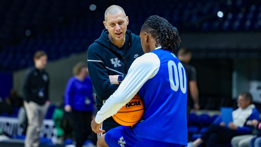 UK NCAA Mark Pope Otega Oweh