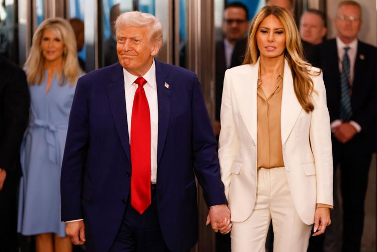 UN General Assembly - Donald and Melania Trump 9-23-2025