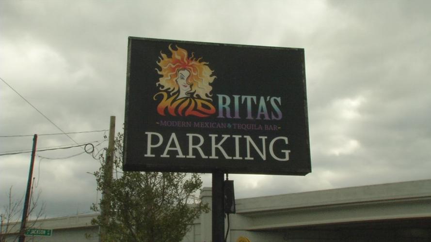 Wild Rita's Parking Sign