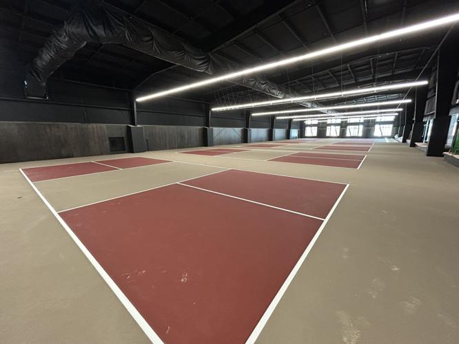 Aquatic Center pickleball courts