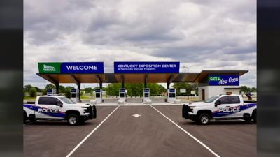 New gate at Kentucky Expo Center