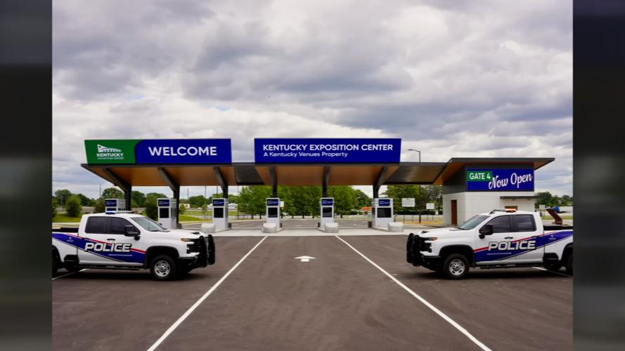 New gate at Kentucky Expo Center