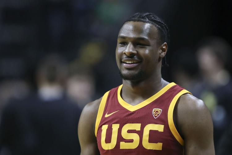 USC Bronny James Basketball 12-28-2023