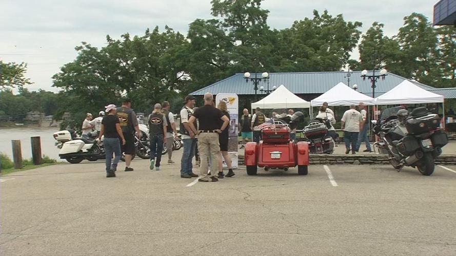 Bikers gathered for charity event