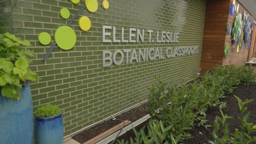 The Ellen T. Leslie Botanical Gardens Classroom Building