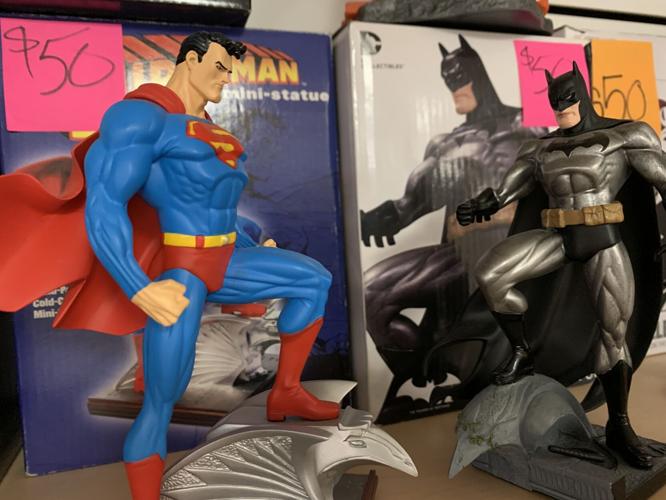 Superman and Batman at LouisvilleCon Display