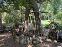 Mama Loumari's house at Bernheim Forest