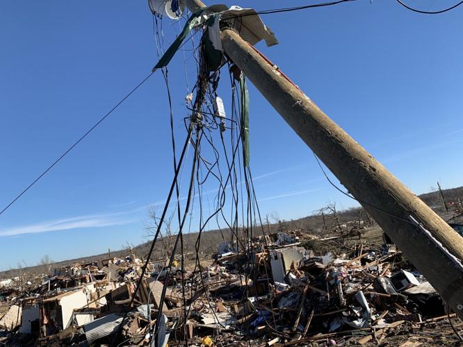Dawson Springs tornado damage