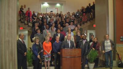 Community and religious leaders show unity following Louisville and Pittsburgh killings