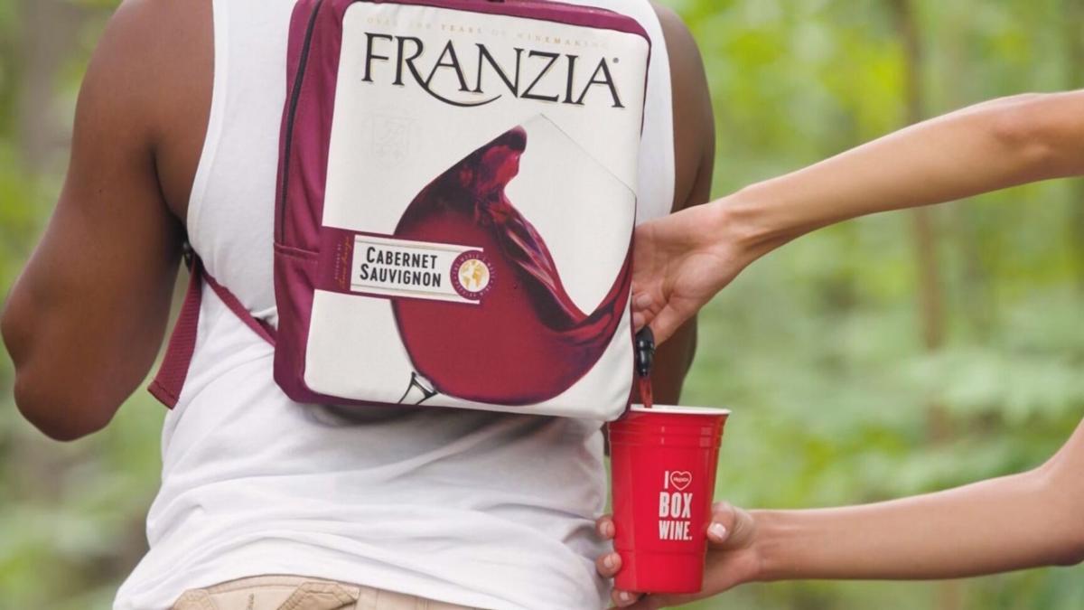 Franzia, famous for its boxed wine, launches online shop featuring swimsuits, winedispensing