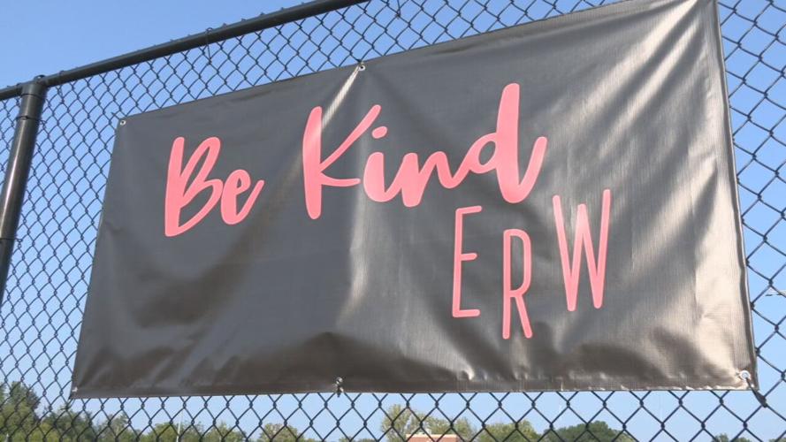 FCHS-NAHS soccer game-'Be Kind' banner for suicide prevention .jpeg