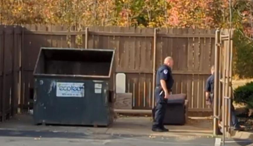 Jeffersonville Police at Hallmark Apartments