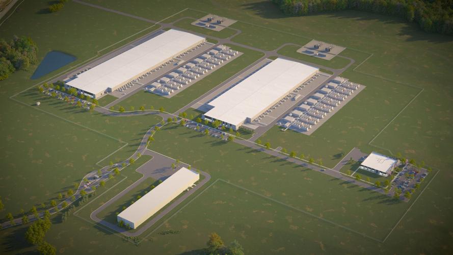Meta Data Center Rendering