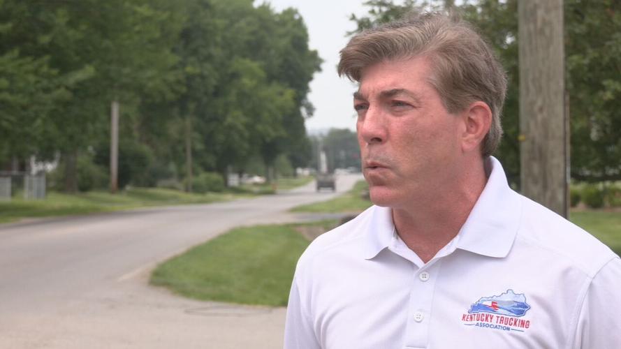 Rick Taylor of the Kentucky Trucking Association