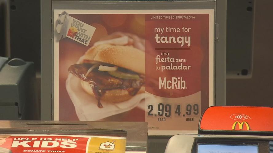 McDonald's fans rejoice as McRib returns for a limited time ...
