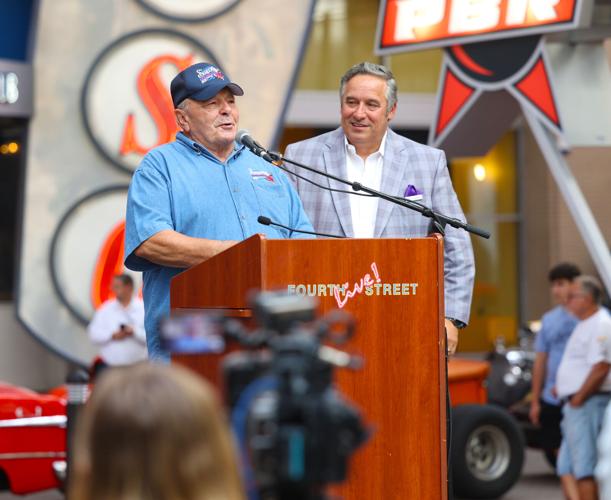 Jerry Kennedy talks at Fourth Street Live.JPG