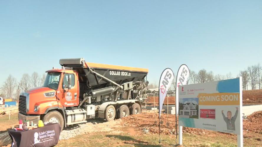 St. Jude Dream Home groundbreaking 2-27-25
