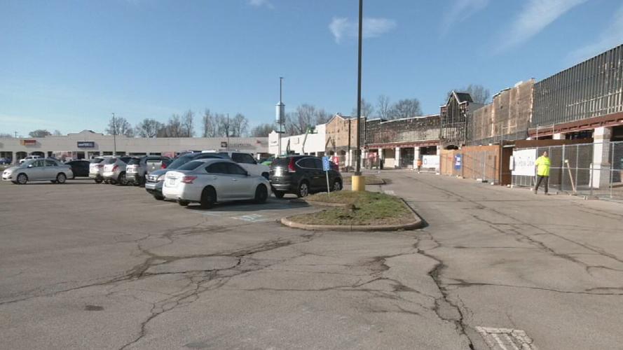 Construction at Youngstown Shopping Center