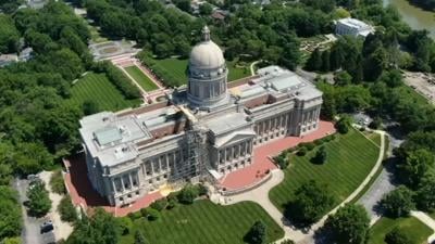 Aerial view of Kentucky statehouse - 1.27.25