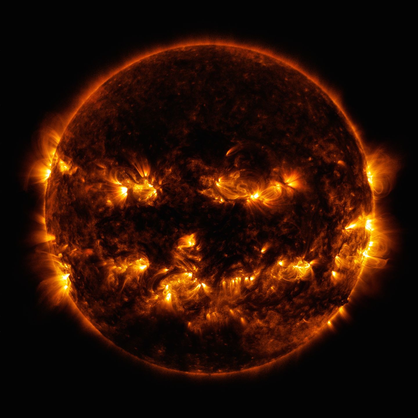 Spooky Space: A Skull Discovered by Hubble Space Telescope Spooky Space: A Skull Discovered by Hubble Space Telescope