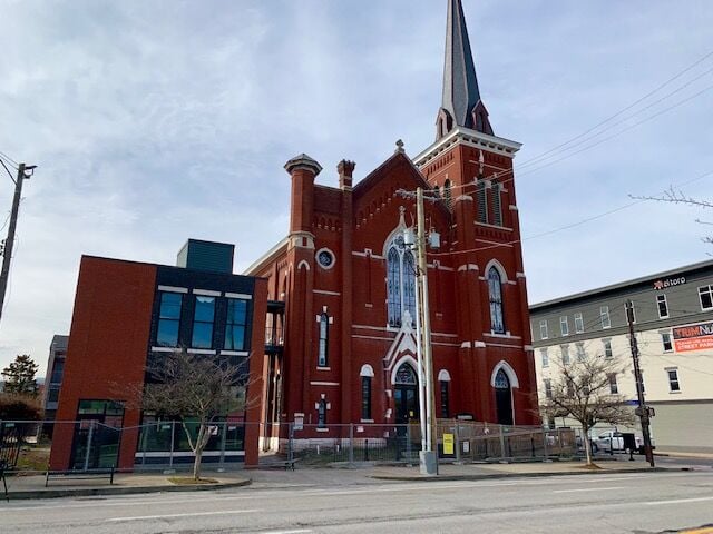 Old Church at Market and Hancock streets