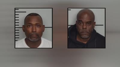 Virgil Mozee and Nathaniel Porter III mugshots