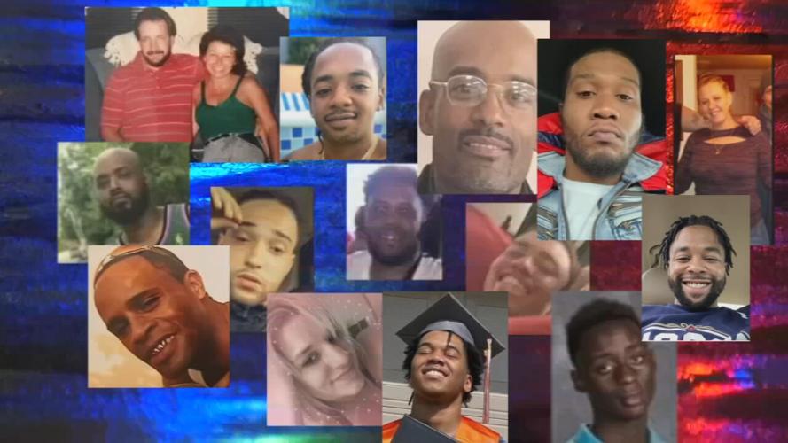 Images of some of the people who died by homicide in January 2021