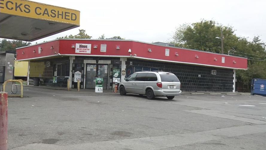 Dino's Food Mart at 26th and West Broadway