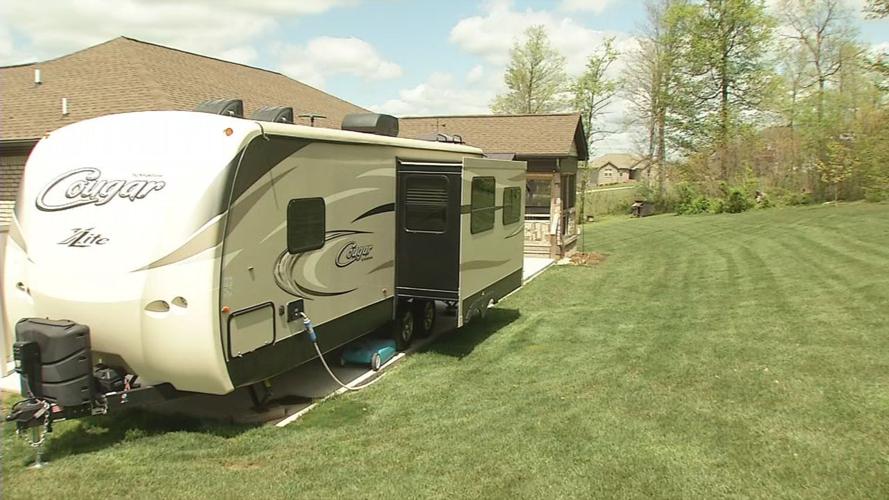 Southern Indiana family houses doctor in RV