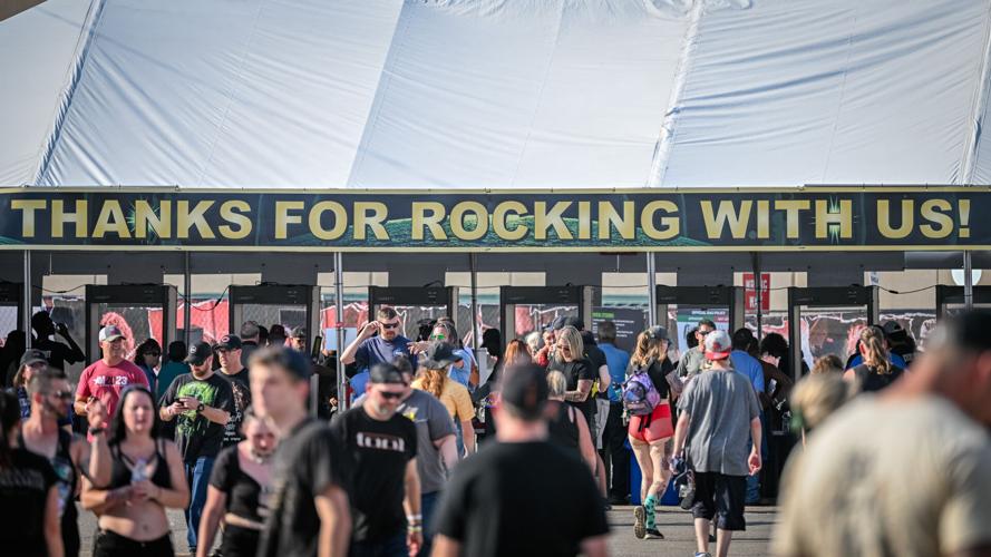 Crowd at the Louder Than Life