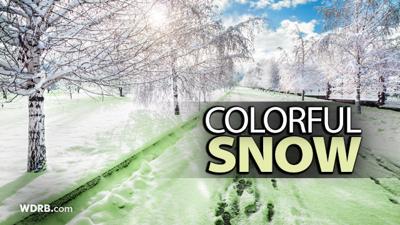 Black and Green Snow in Russia