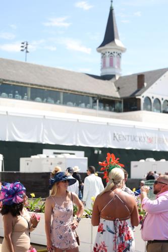 Twin Spires before Oaks race.JPG