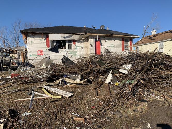 Dawson Springs tornado damage