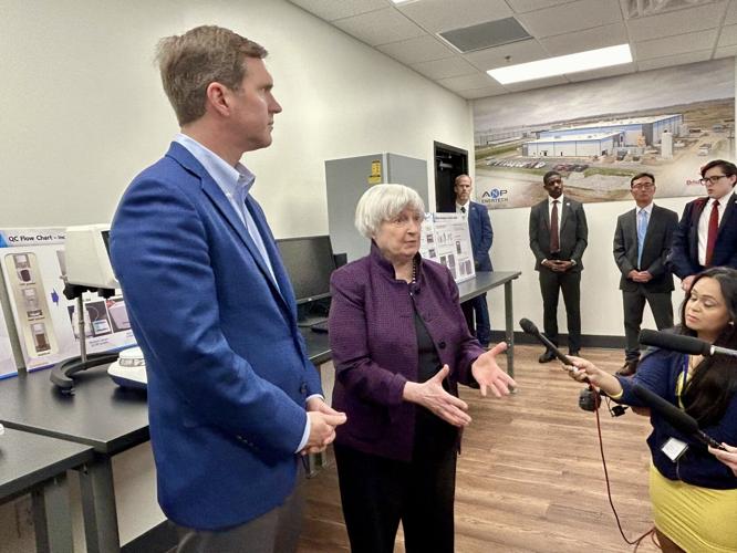 Janet Yellen and Andy Beshear 3-13-24