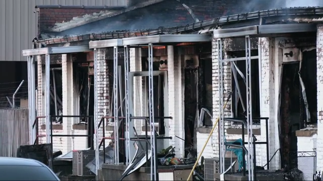 Apartment fire in Scottsburg, Indiana