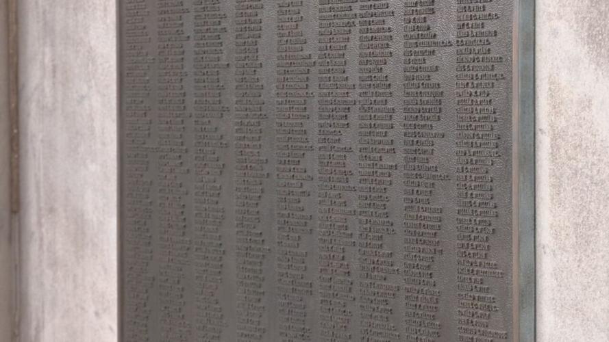 WWII Plaque Work